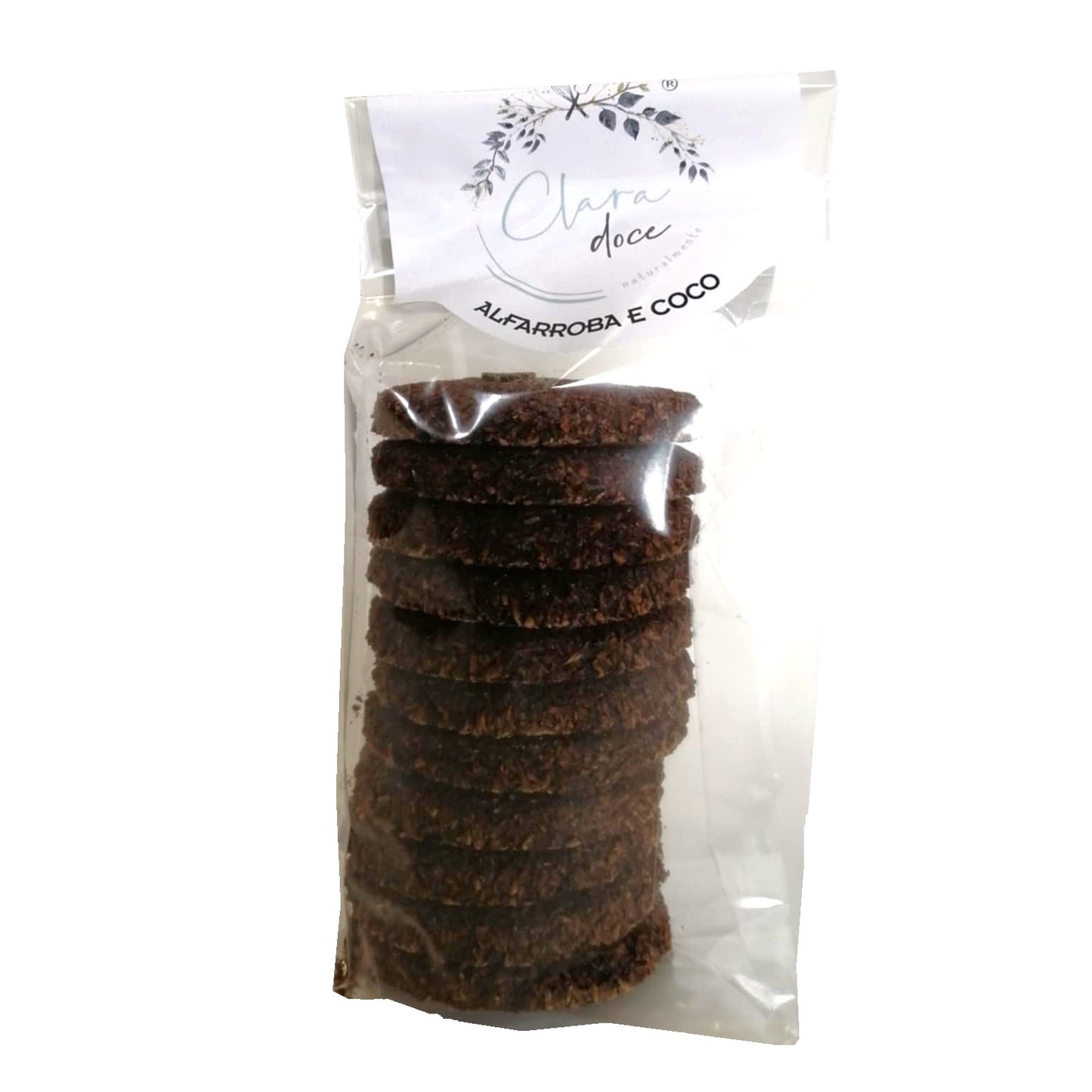 Bolachas de Alfarroba e Coco Clara Doce