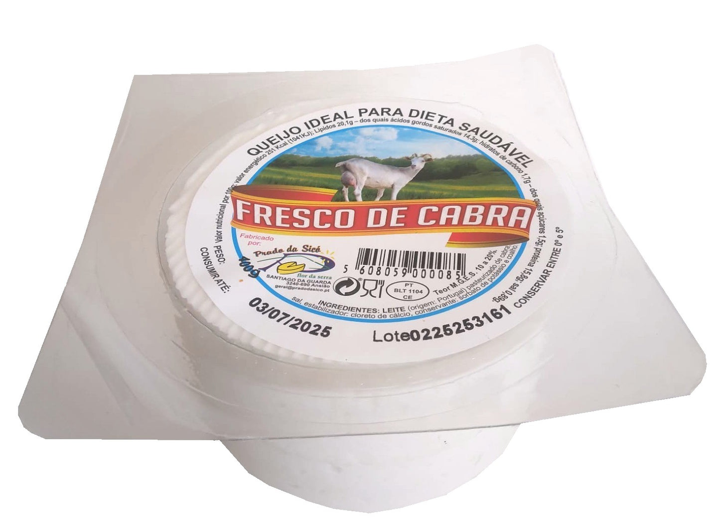 Queijo Fresco de Cabra 400gr