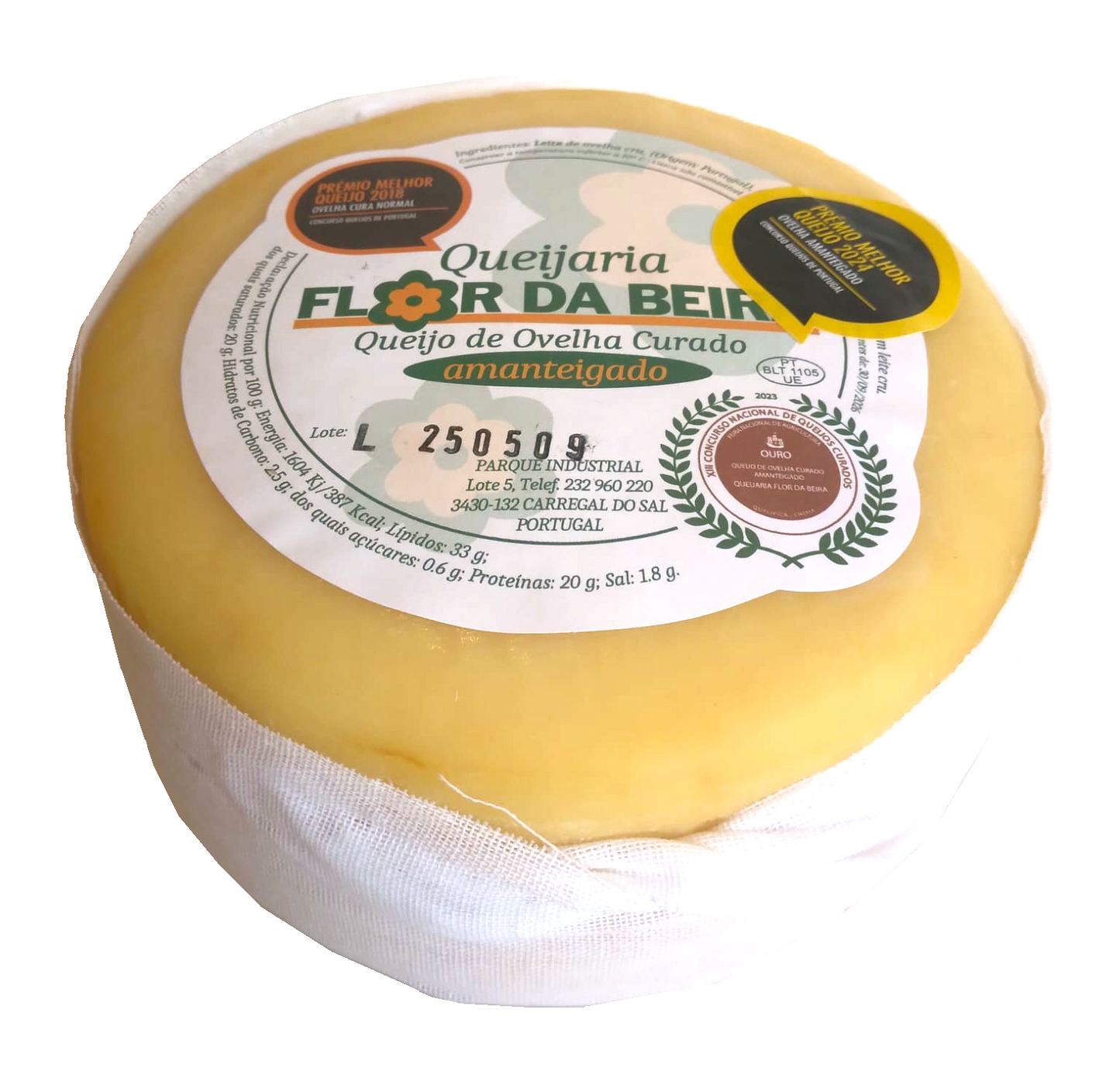 Queijo de Ovelha Amanteigado Flor da Beira (aprox. 1kg)