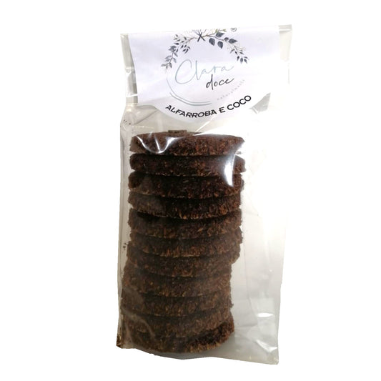 Bolachas de Alfarroba e Coco Clara Doce