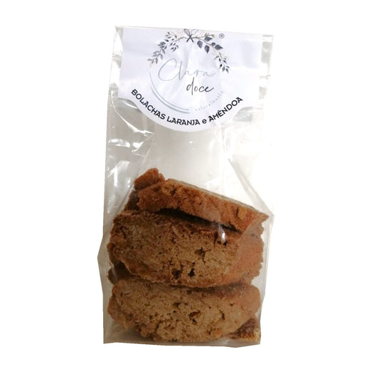 Bolachas de Laranja com Amêndoa Clara Doce