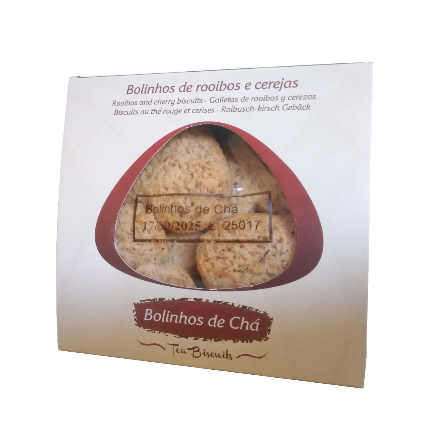Bolinhos de Chá de Rooibos e Cerejas 75gr