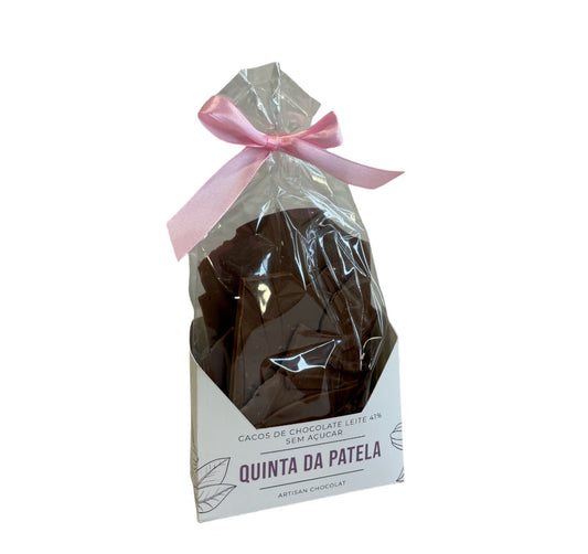 Cacos de Chocolate de Leite 41% sem Açúcar Quinta da Patela