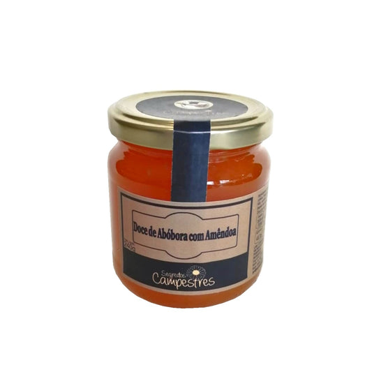 Doce de Abóbora com Amêndoa Segredos Campestres 240gr
