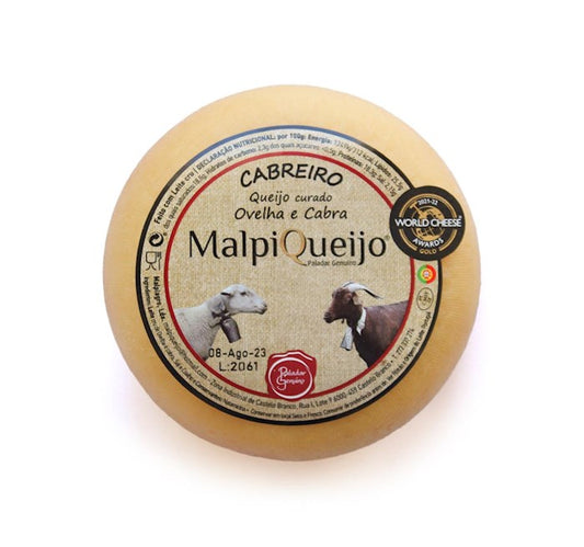 Queijo de Ovelha e Cabra Curado "O Cabreiro" Malpiqueijo