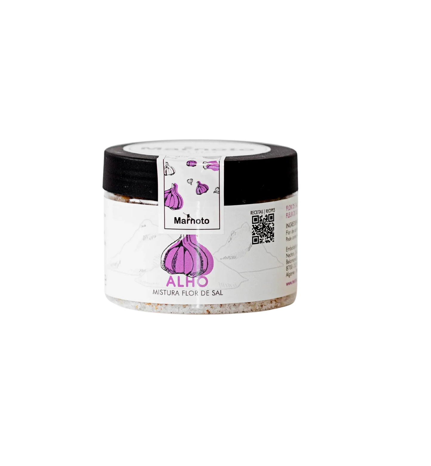 Mistura de Flor de Sal com Alho Marnoto 125gr