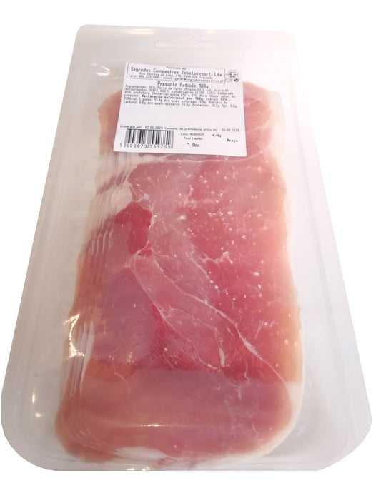 Presunto Fatiado 100gr Segredos Campestres