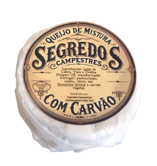 Queijo de Mistura com Carvão Segredos Campestres 150gr