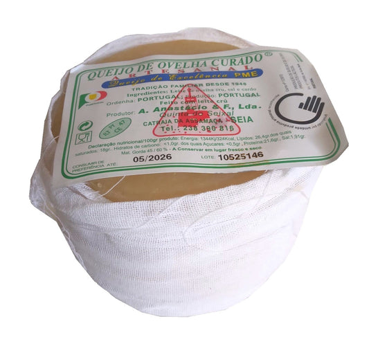 Queijo de Ovelha Amanteigado Anastácio (aprox. 500gr)
