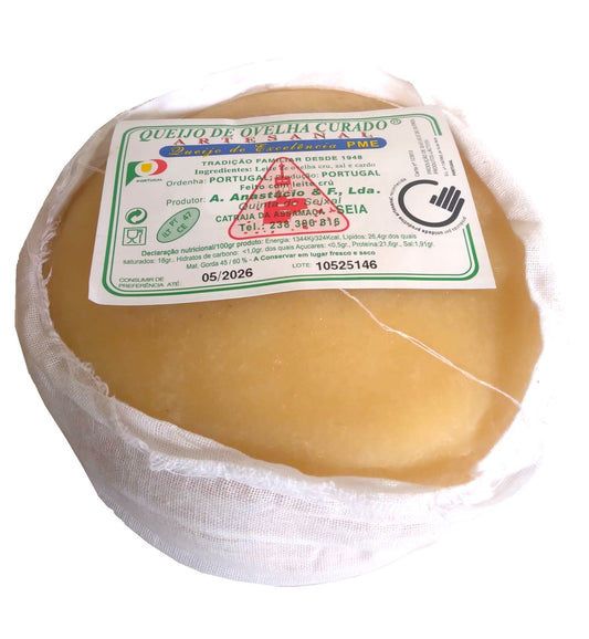 Queijo de Ovelha Amanteigado Anastácio (aprox. 1kg)
