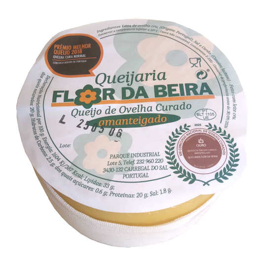 Queijo de Ovelha Amanteigado Flor da Beira (aprox. 500gr)