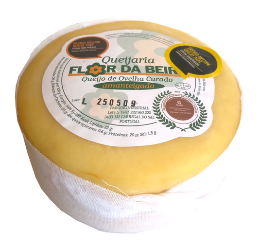 Queijo de Ovelha Amanteigado Flor da Beira (aprox. 1kg)