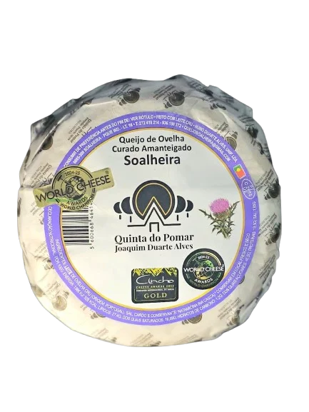 Queijo de Ovelha Curado Amanteigado Quinta do Pomar Soalheira