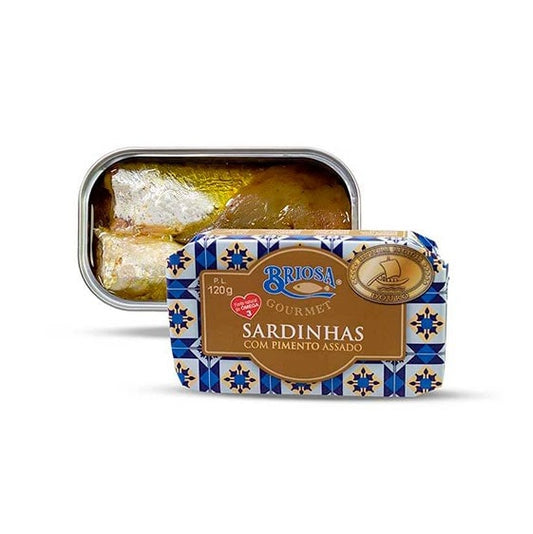 Sardinhas com Pimento Assado Briosa Gourmet 120gr